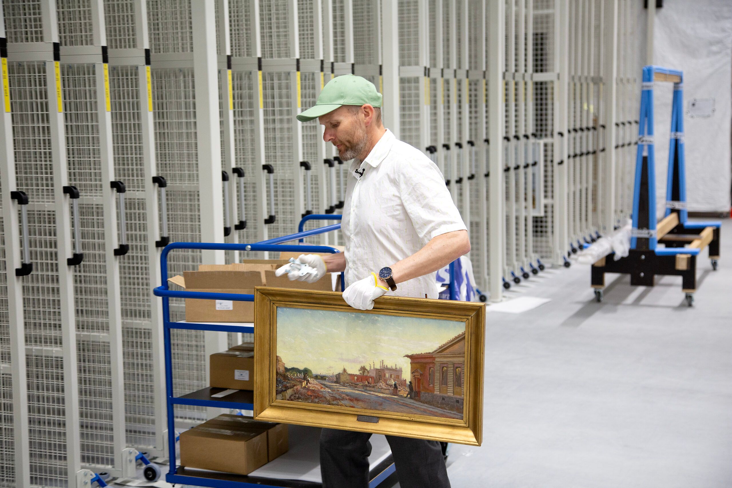 Kurator holder maleri