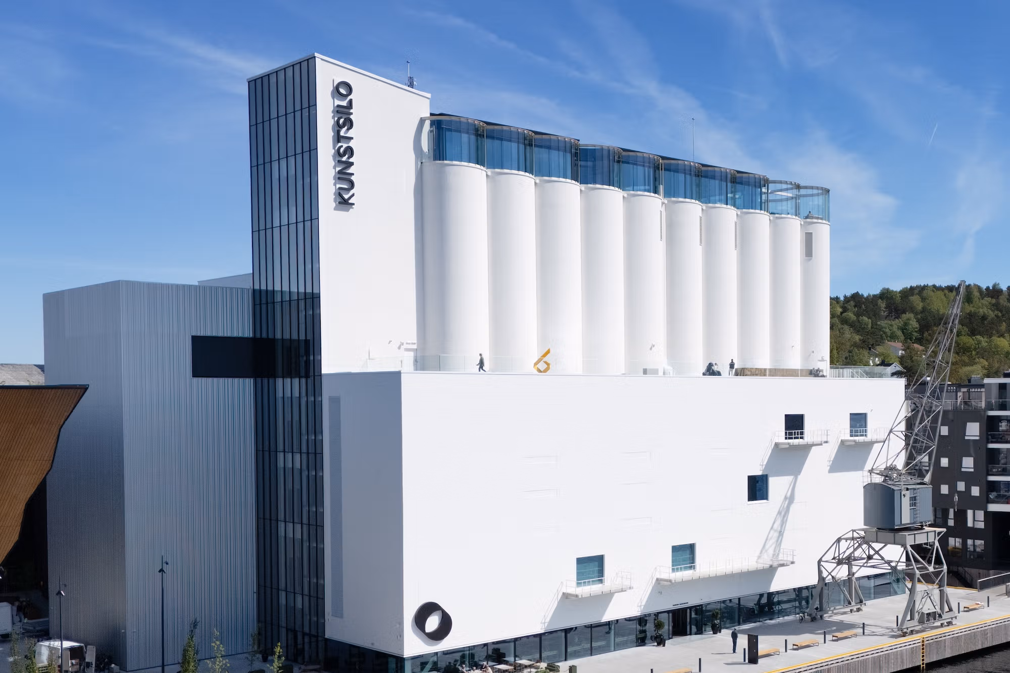 Kunstsilo fasade
