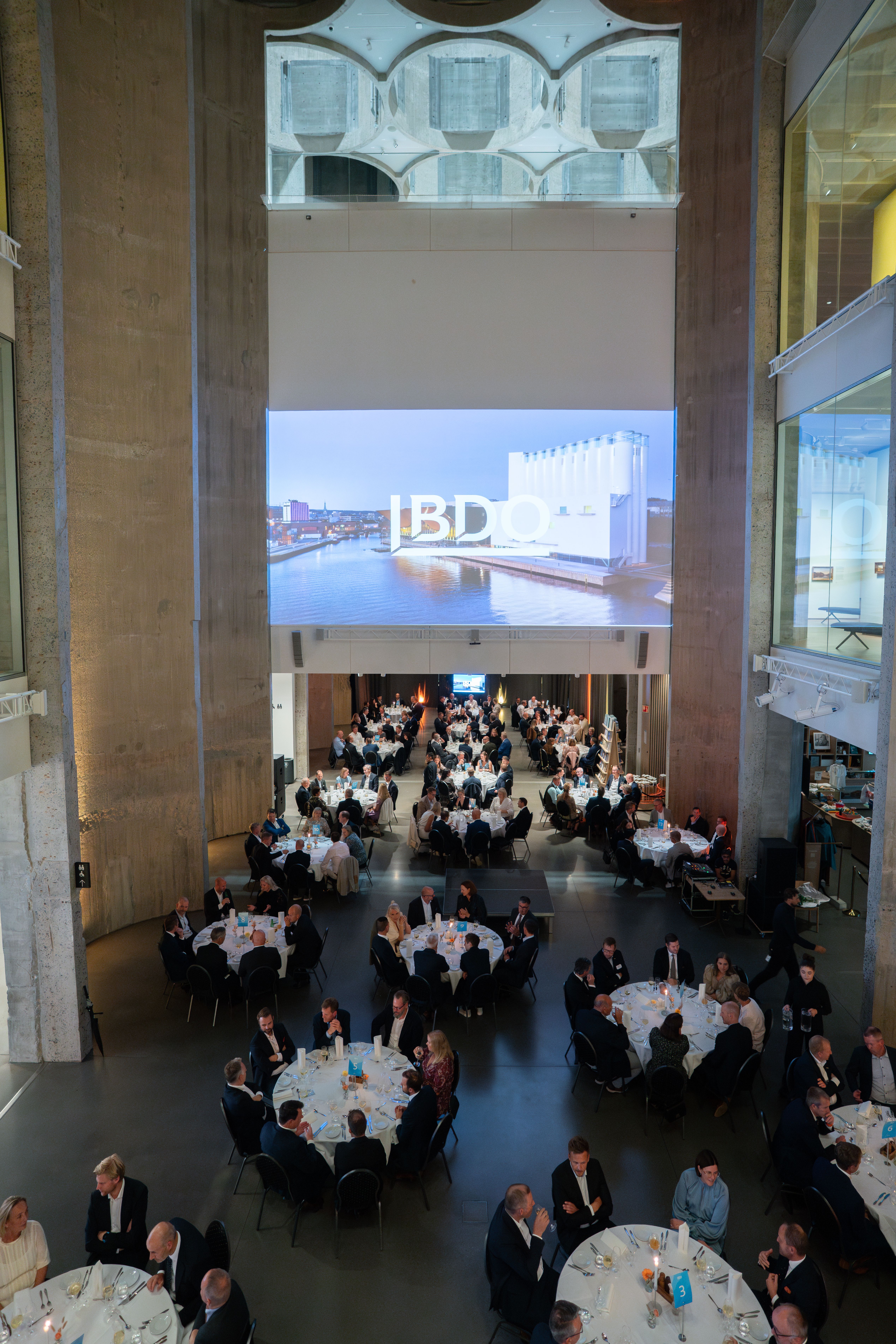 Middag med BDO i Silosalen