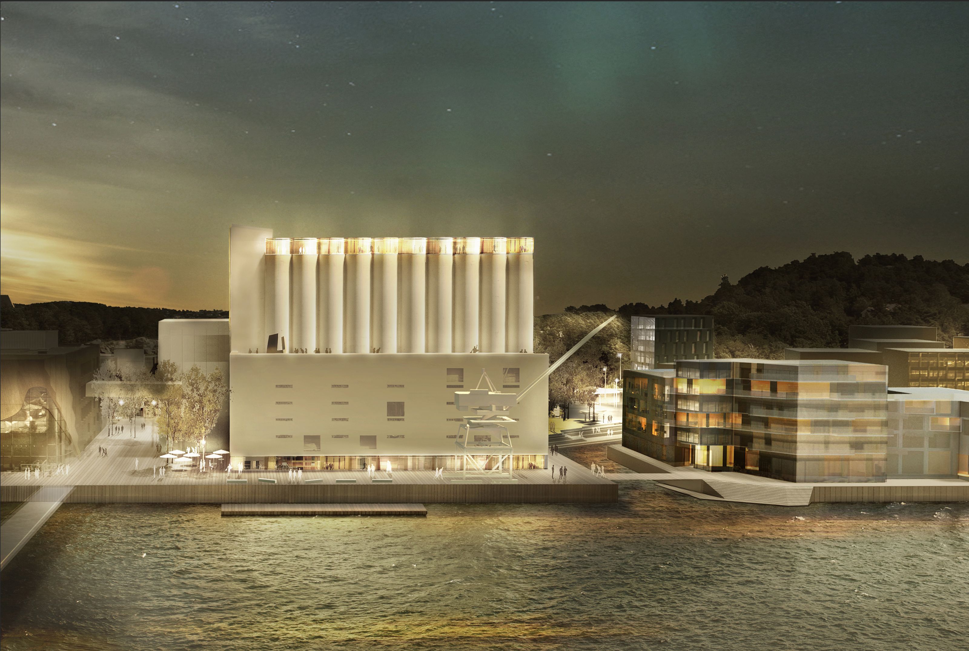 Illustrasjonsbilde av Kunstsilo