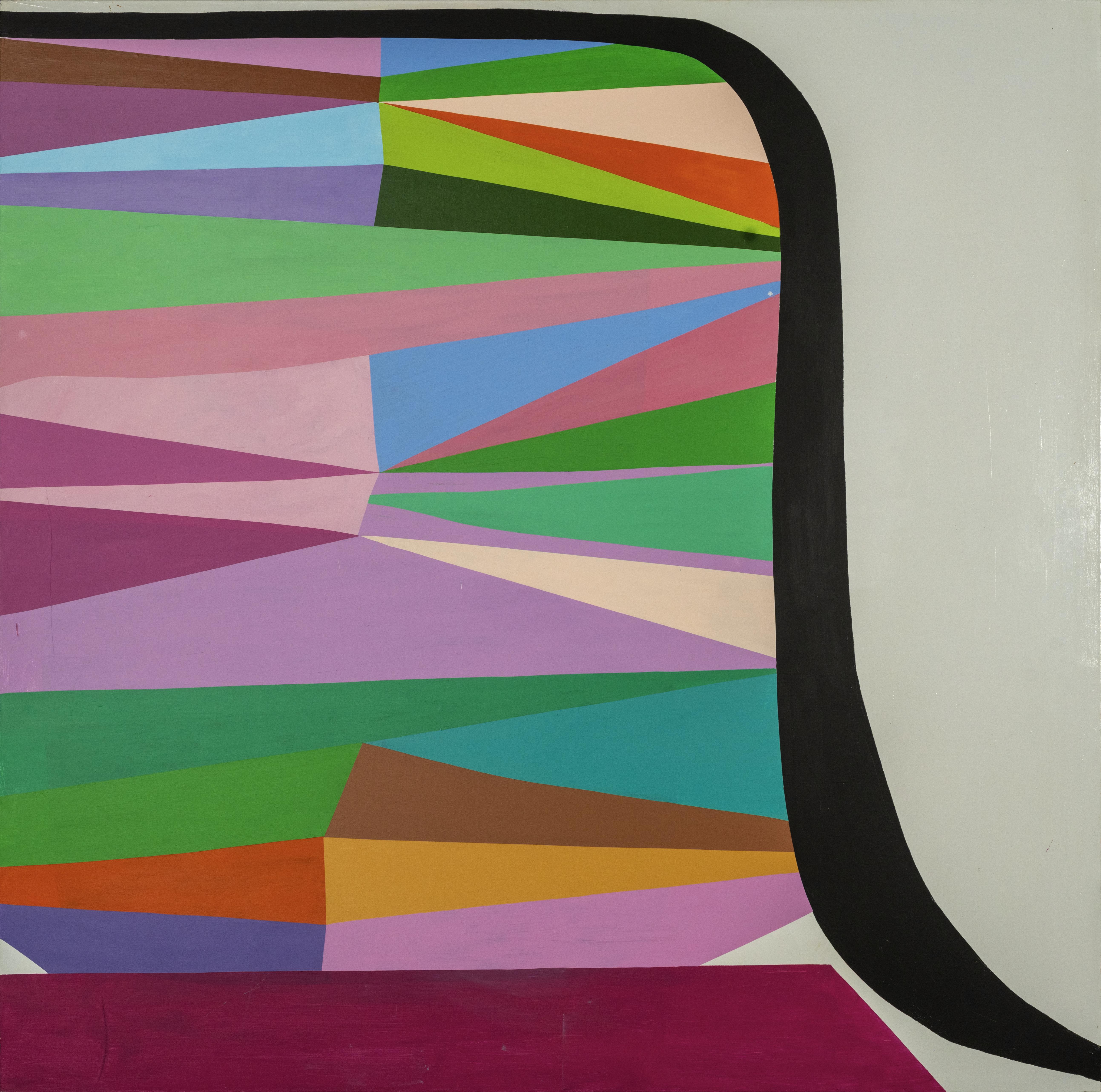 Abstrakt kunstverk fra Sørlandssamlingen