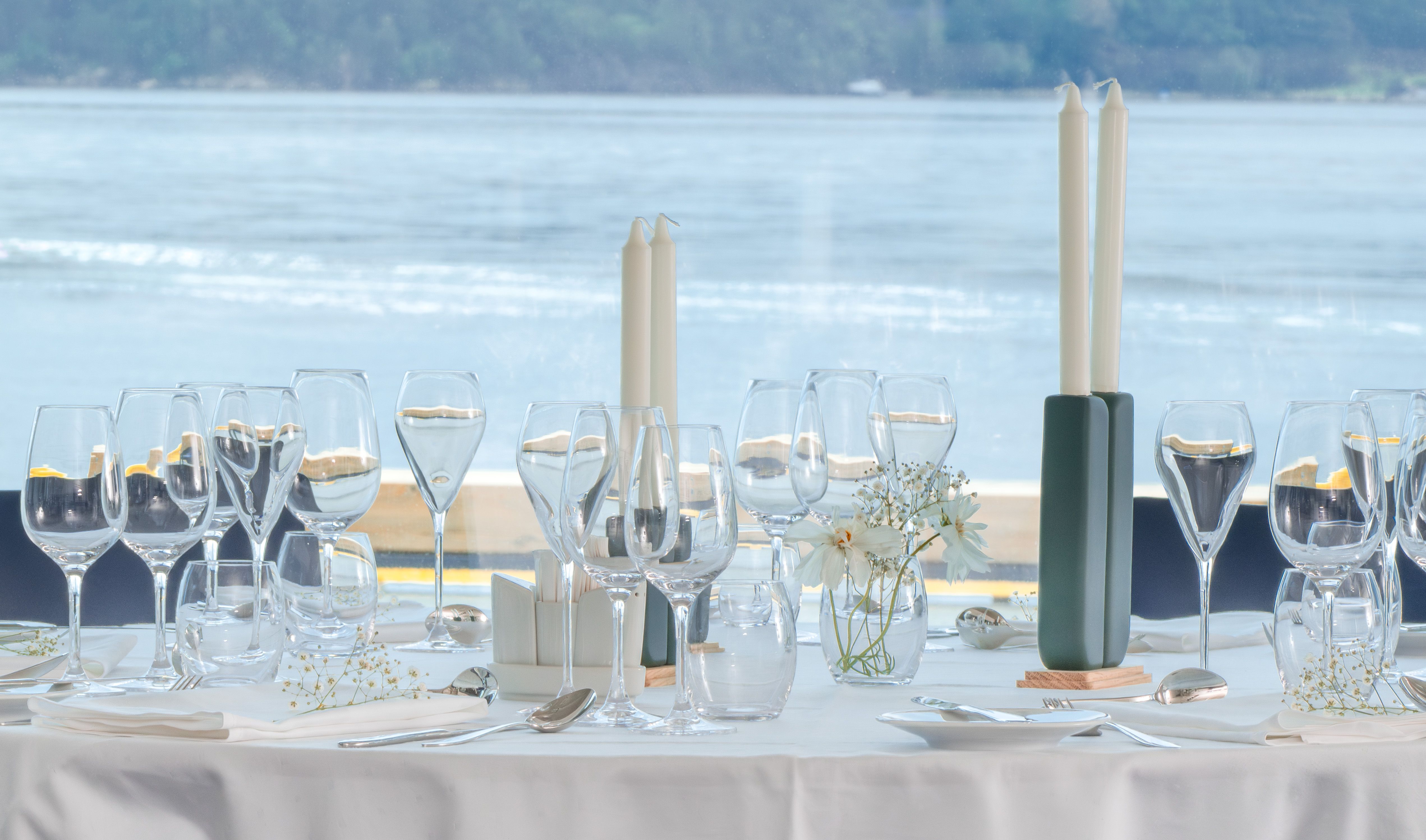 Bordekking i Sjølystsalen