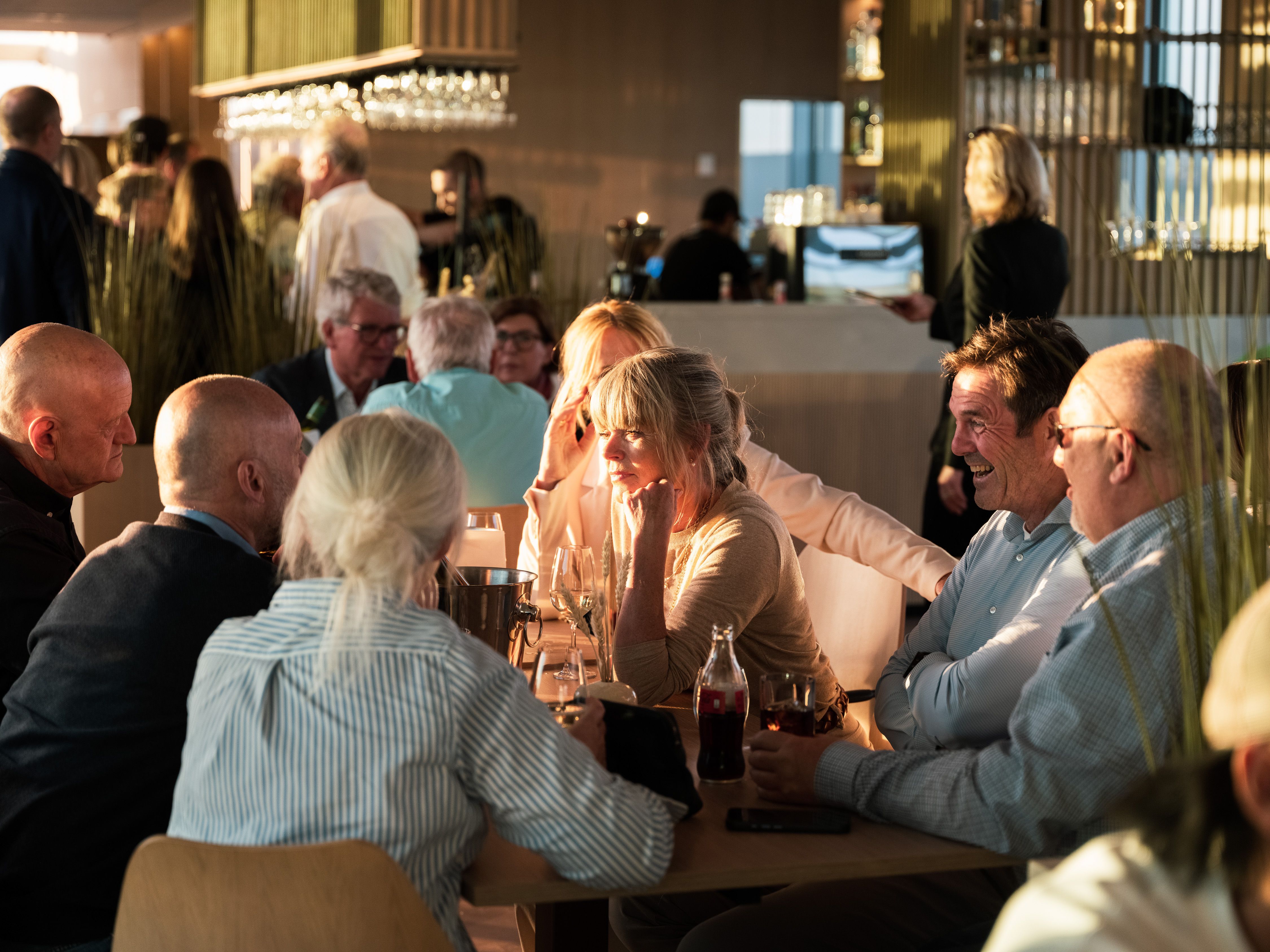 panorama i kveldslys