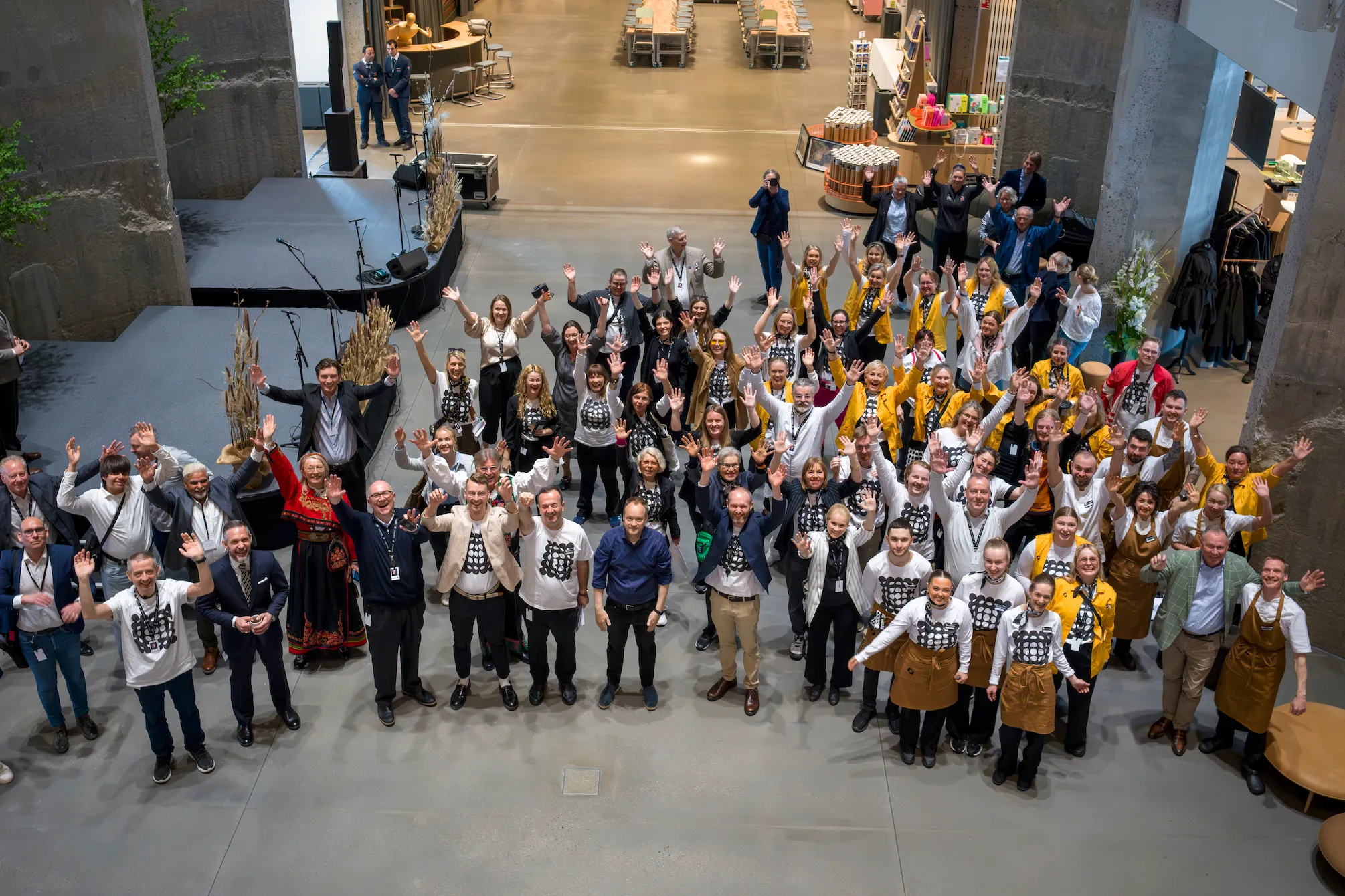 kunstsilo stab at opening day