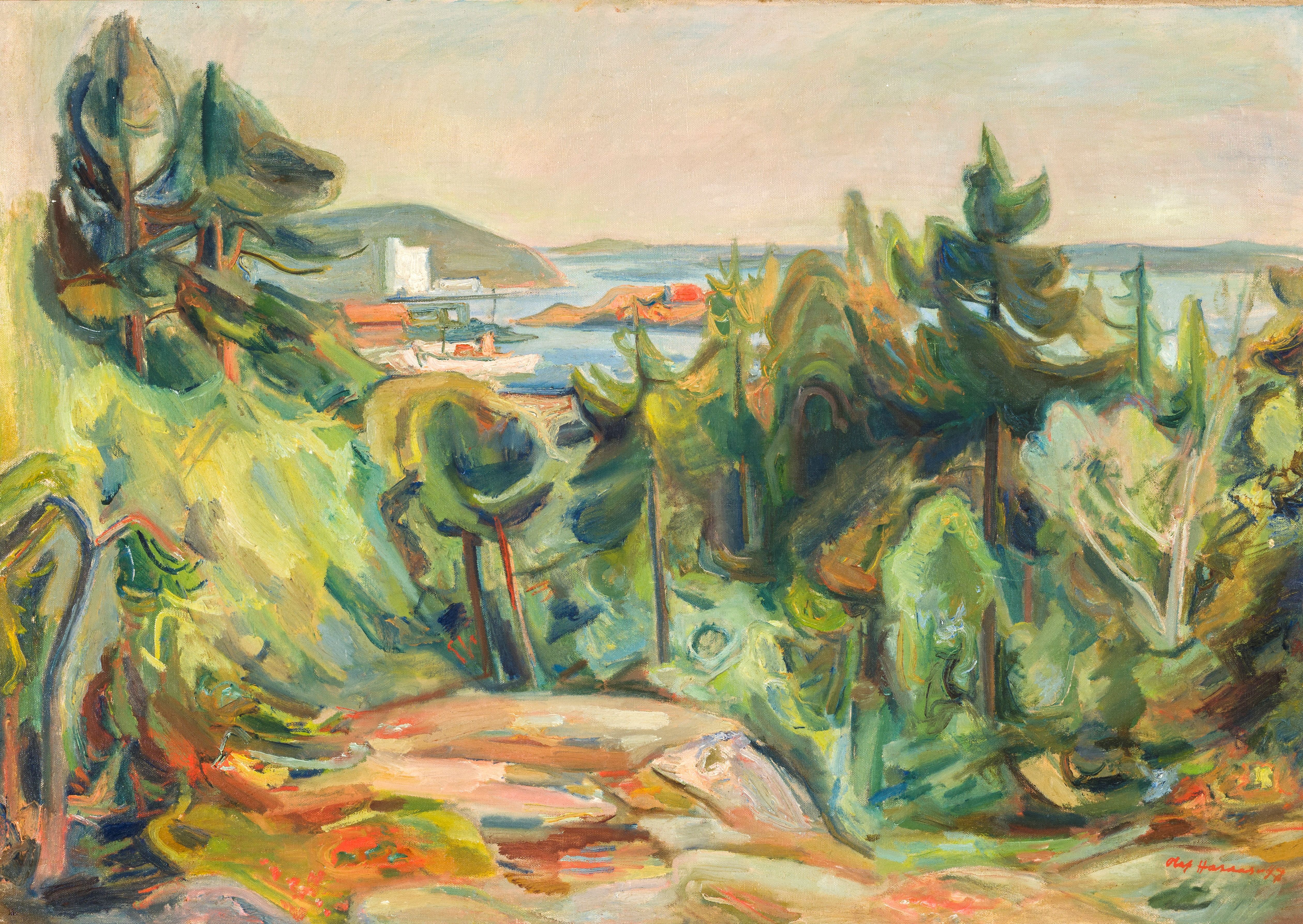 kunstverk av Olaf Isachsen