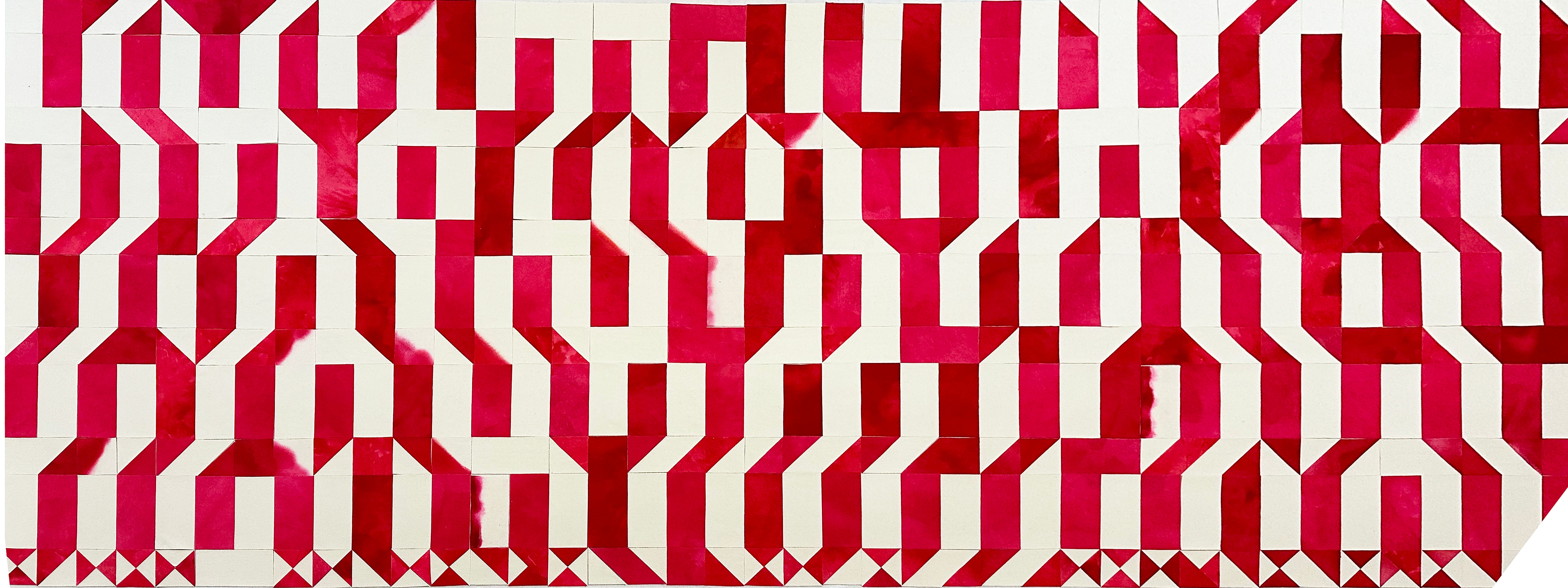 Rødt mønster gjennom tårer, 2025