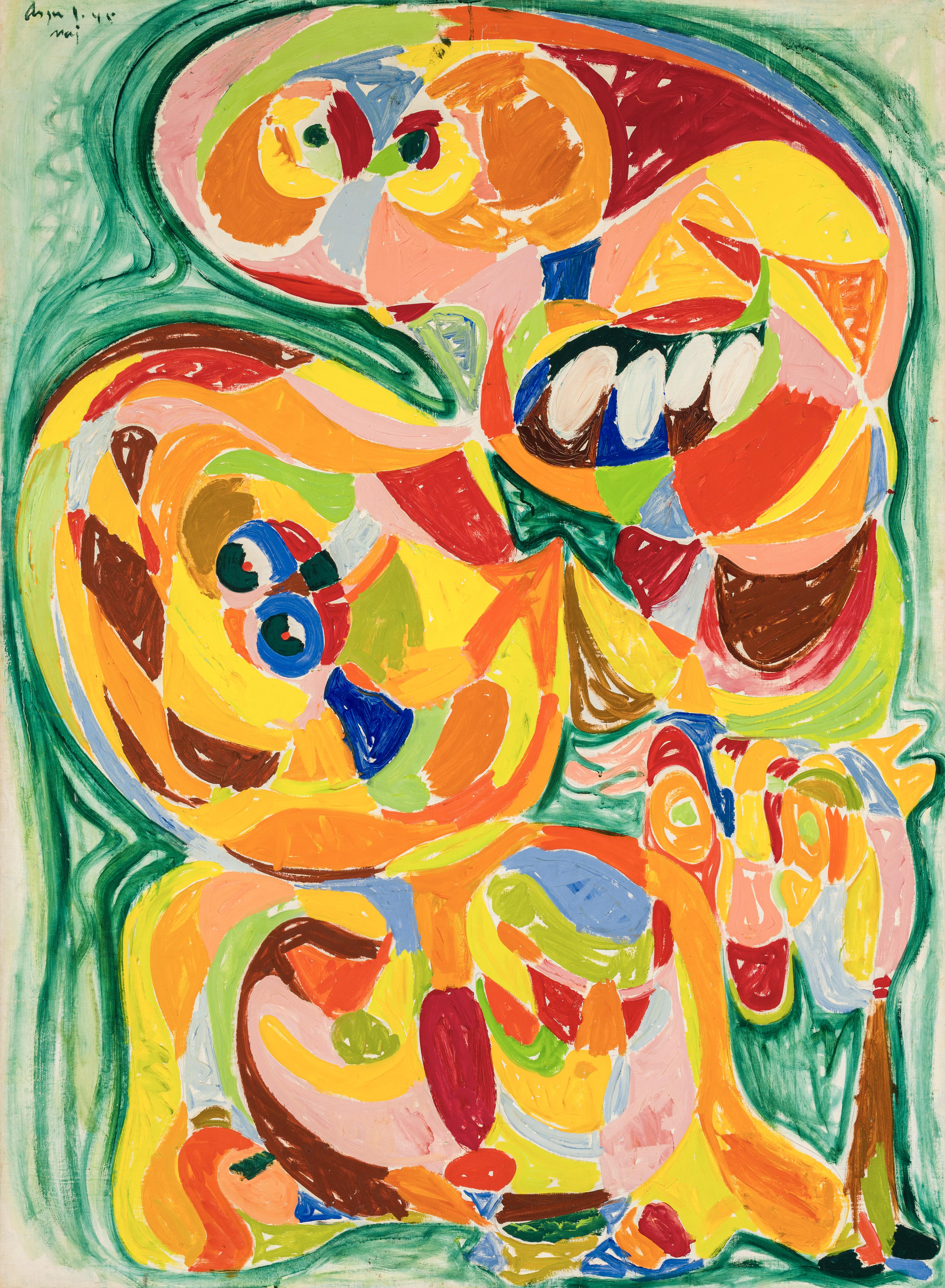 Art piece by Asger Jorn