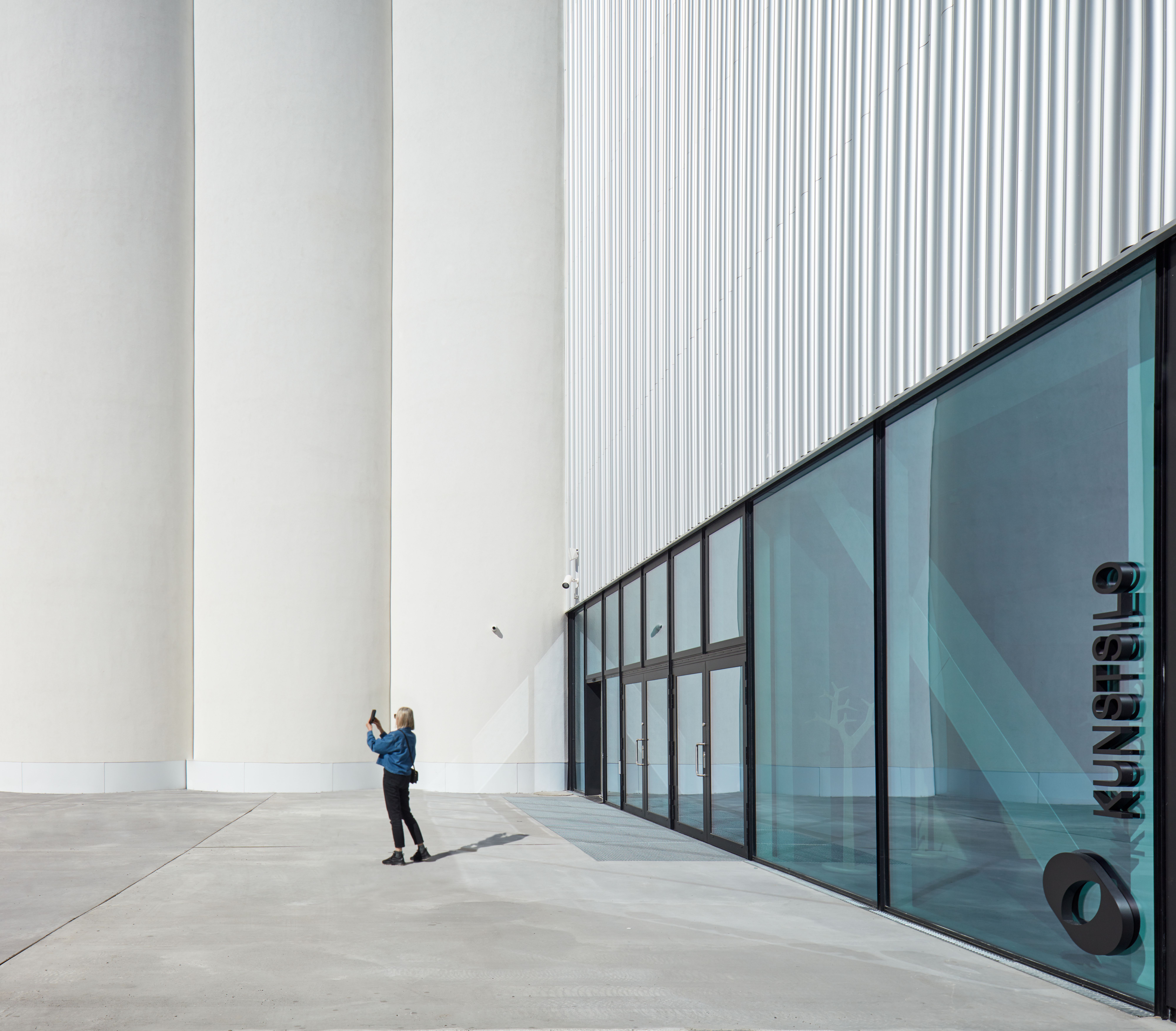 Illustrasjonsbilde av utsiden av Kunstsilo