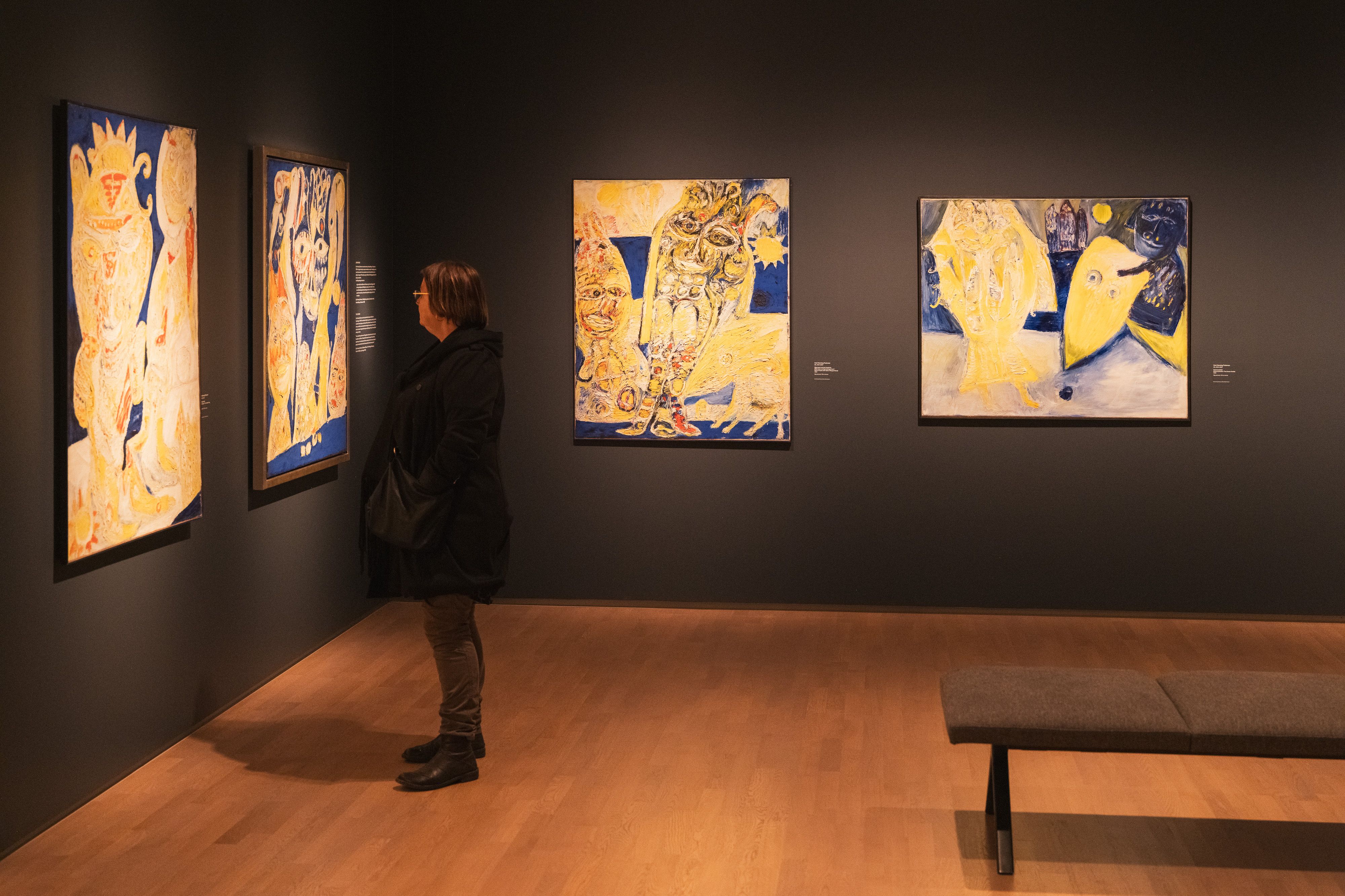 utstilling kunstsilo carl-henning pedersen