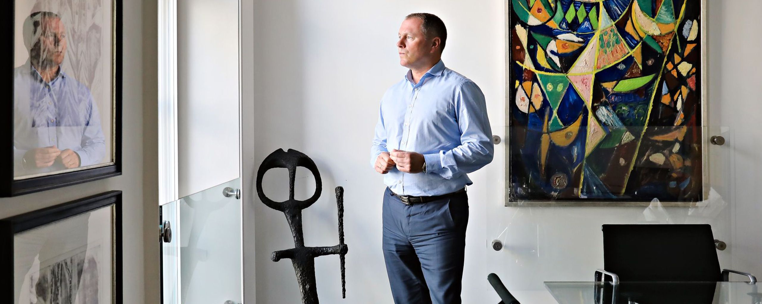 Art collector Nicolai Tangen