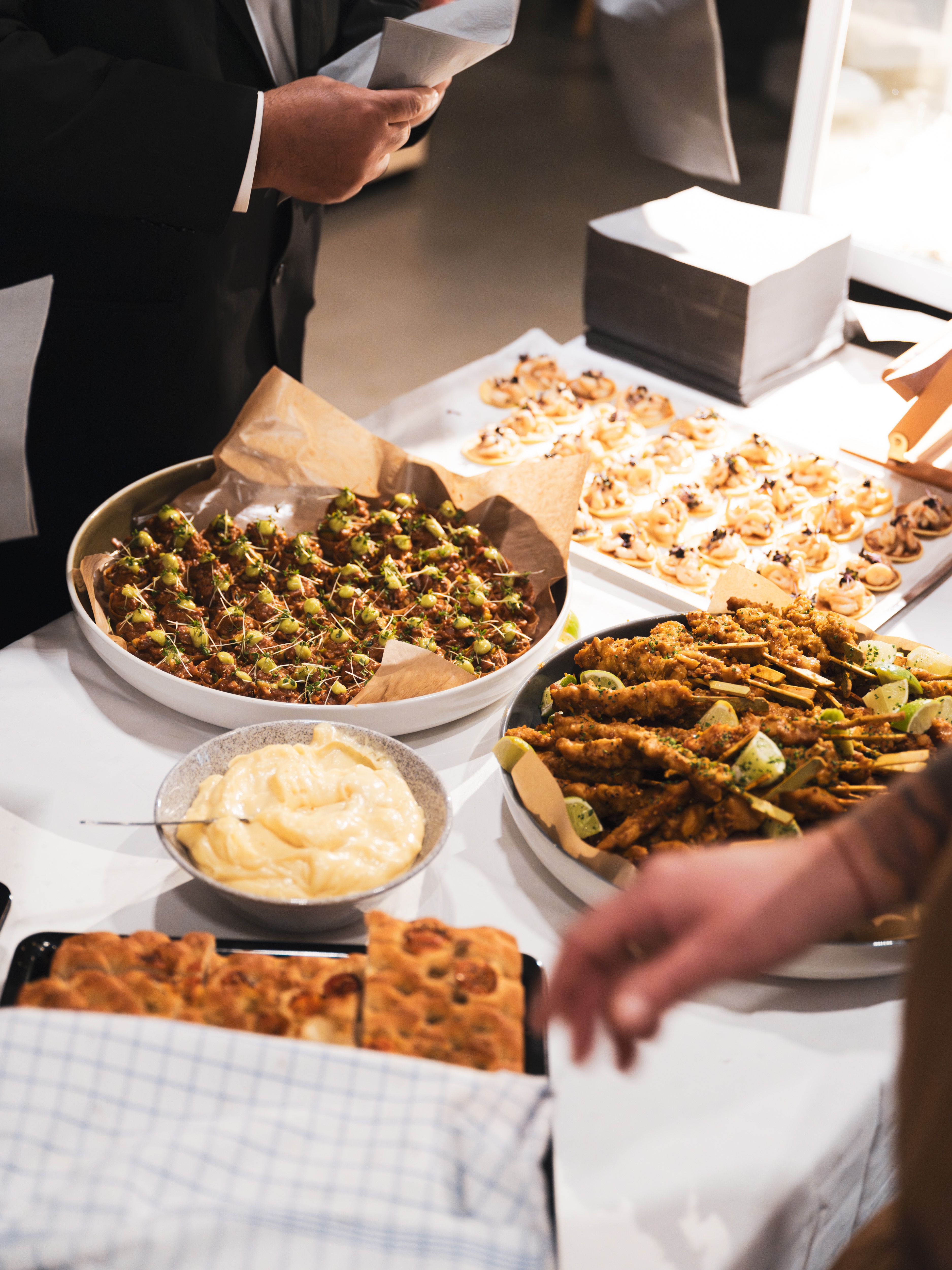 buffetløsning på julebord Kunstsilo