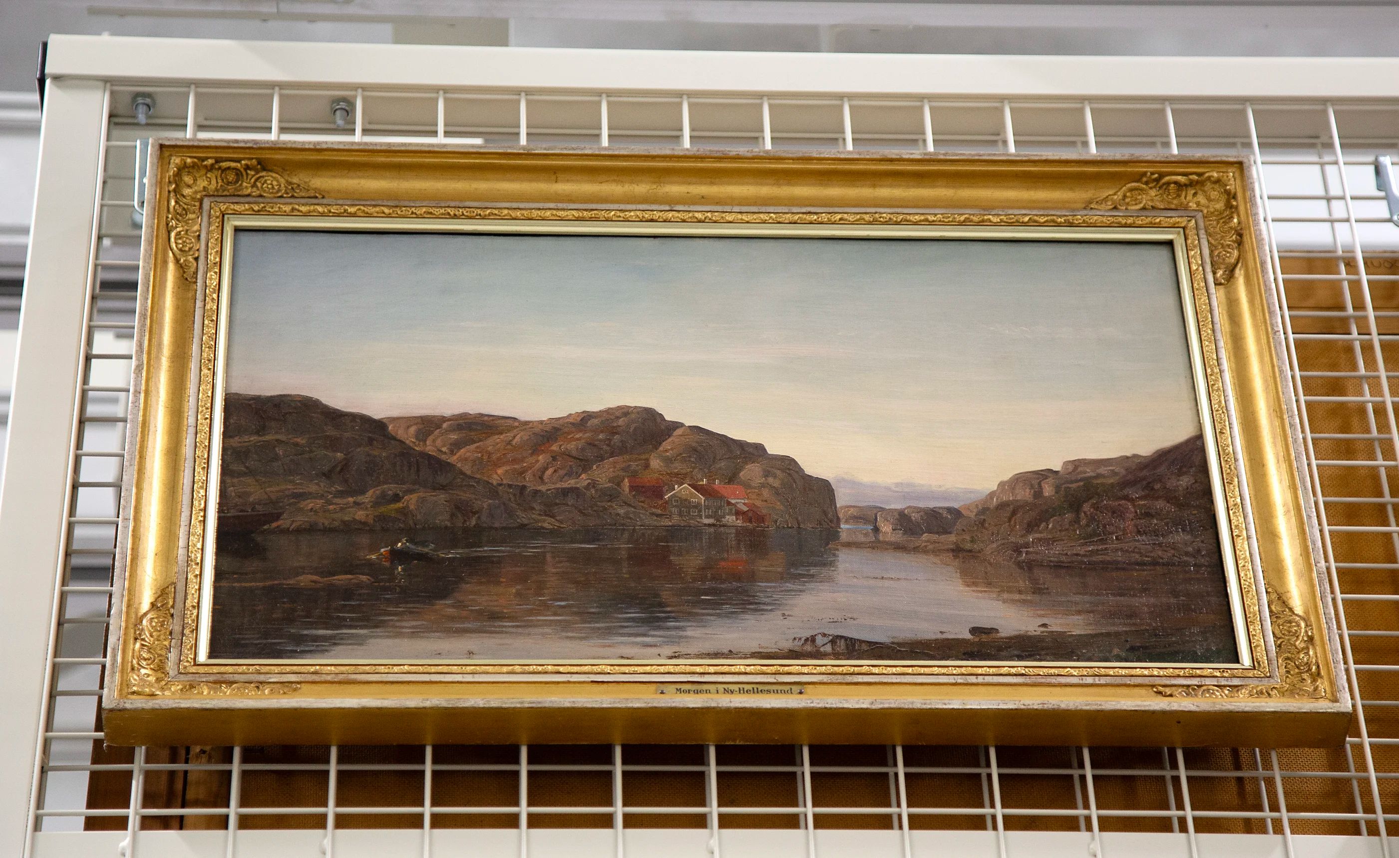 Amaldus Nielsens ”Morgen i Ny -Hellesund”.